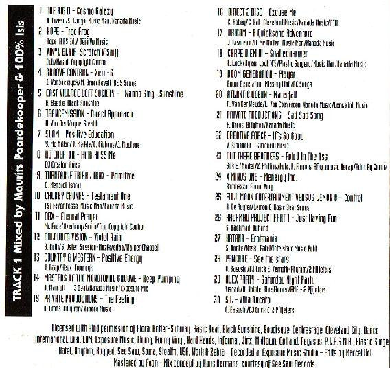 Various : Serious Beats Mastermix '94 Part 2 - The Paradise Trance Mission (CD, Comp, Mixed)