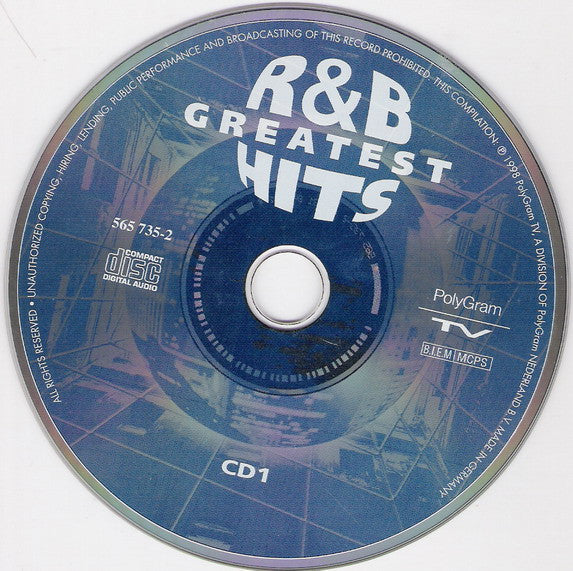 Various : R&B Greatest Hits (2xCD, Comp, RE)