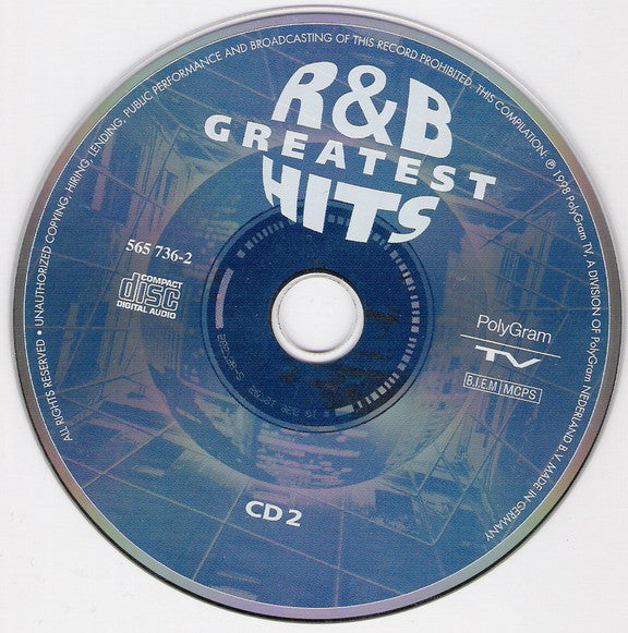 Various : R&B Greatest Hits (2xCD, Comp, RE)