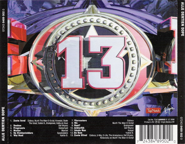 Various : Alle 13 Dope (CD, Comp)