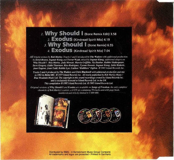 Bob Marley : Why Should I / Exodus (CD, Maxi)