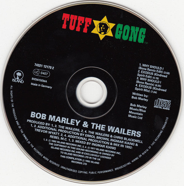 Bob Marley : Why Should I / Exodus (CD, Maxi)