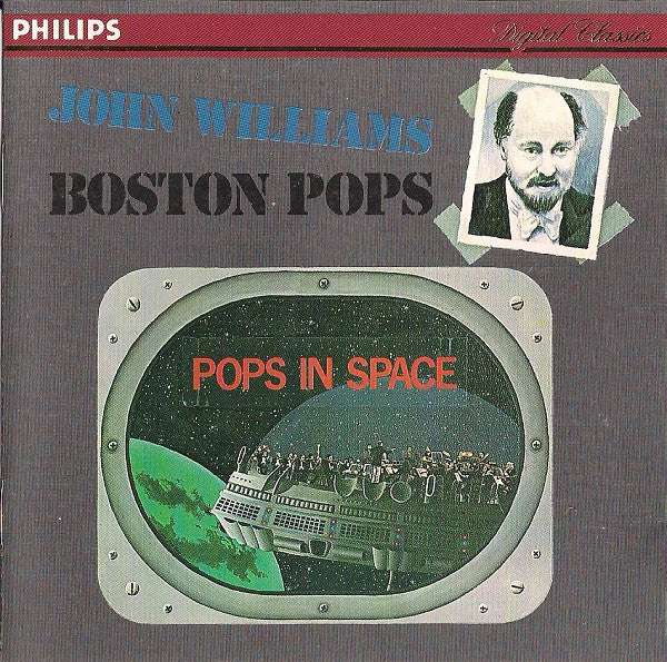 John Williams (4), Boston Pops Orchestra : Pops In Space (CD, Album)