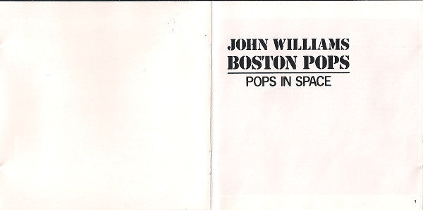 John Williams (4), Boston Pops Orchestra : Pops In Space (CD, Album)