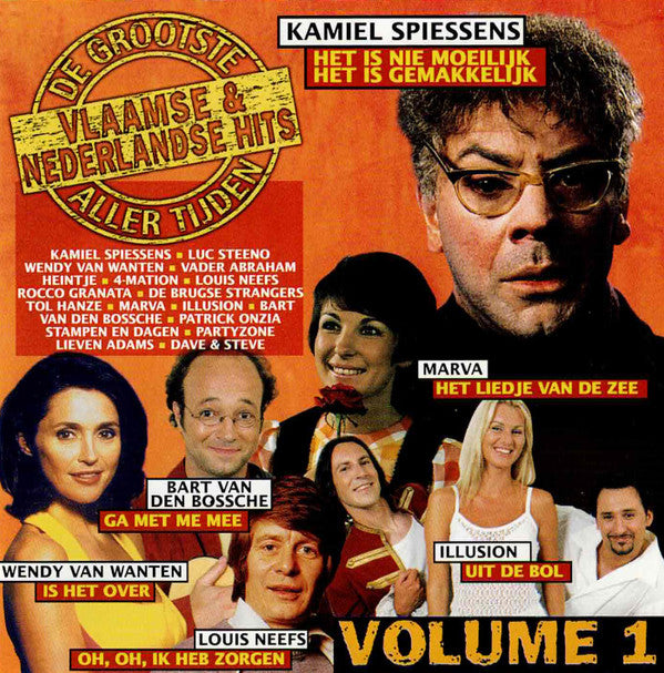 Various : De Grootste Vlaamse & Nederlandse Hits Aller Tijden - Volume 1 (CD, Comp)