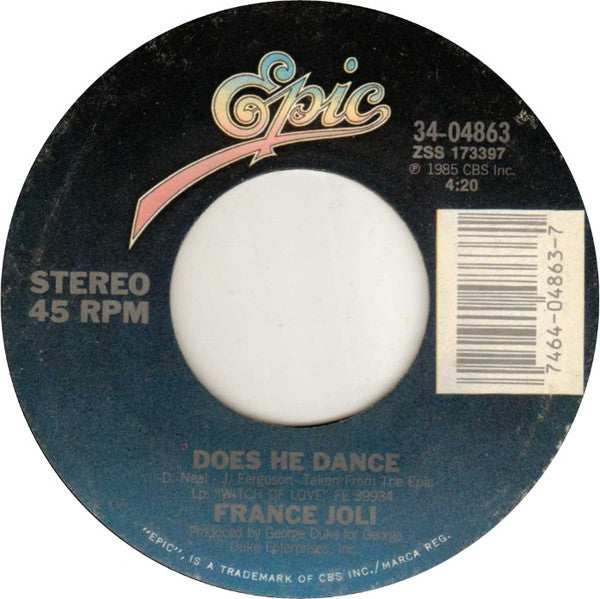 France Joli : Does He Dance (7")