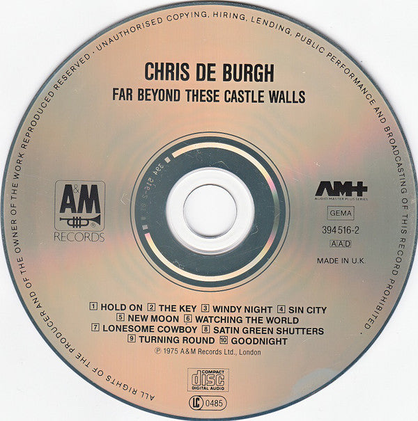 Chris de Burgh : Far Beyond These Castle Walls... (CD, Album, RE)