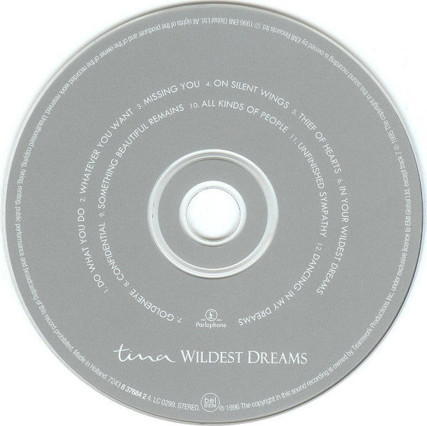 Tina Turner : Wildest Dreams (CD, Album)