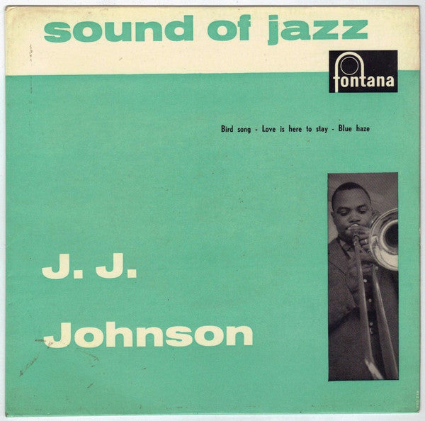 J.J. Johnson, The J.J. Johnson Quintet : Sound Of Jazz (7", EP)