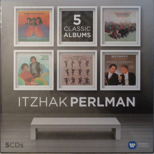 Itzhak Perlman : 5 Classic Albums (5xCD, Comp + Box)