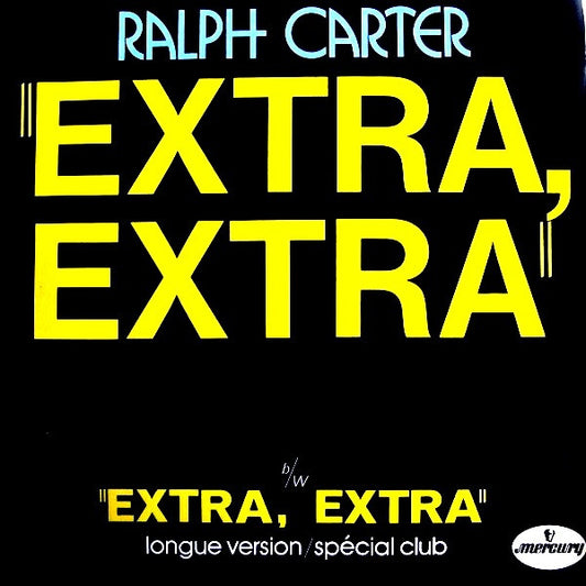 Ralph Carter : Extra, Extra (7", Single)