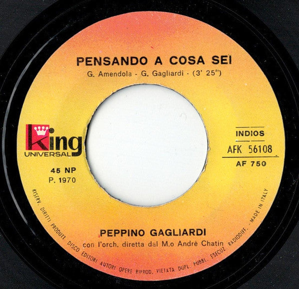 Peppino Gagliardi : Settembre (7")
