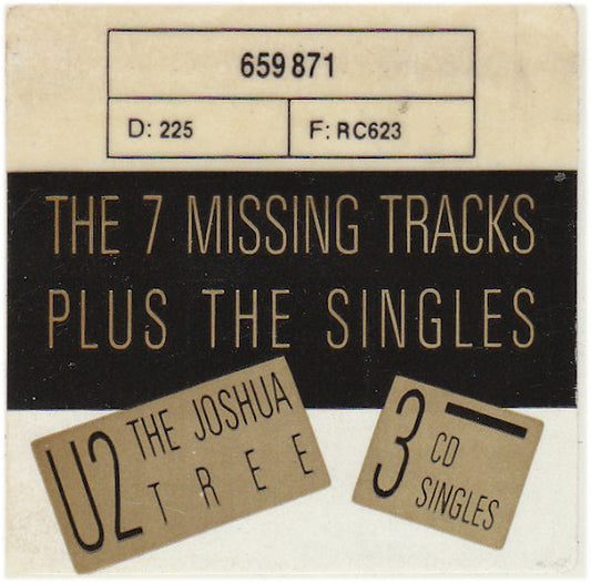 U2 : The 7 Missing Tracks Plus The Singles (3xCD, Single + Box, Comp)