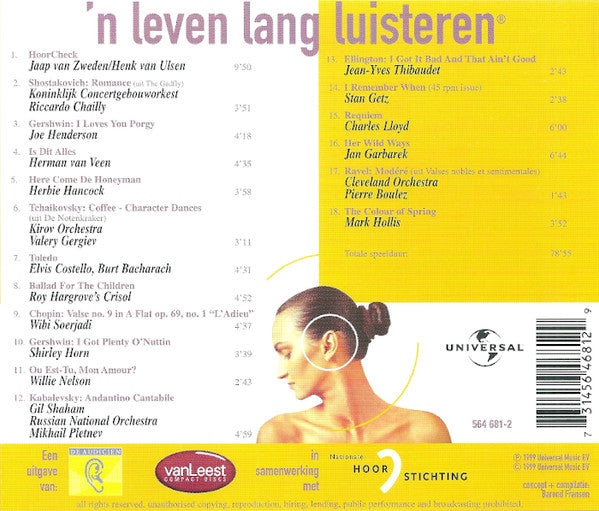 Various : 'n Leven Lang Luisteren (CD, Comp)
