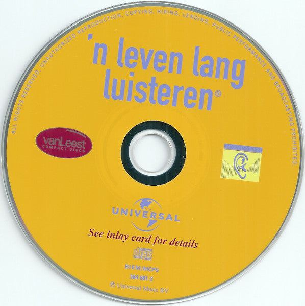 Various : 'n Leven Lang Luisteren (CD, Comp)