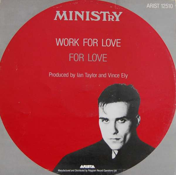 Ministry : Work For Love (12", Single)