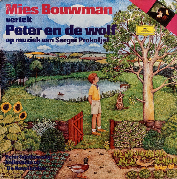 Mies Bouwman : Mies Bouwman Vertelt Peter En de Wolf (LP, Album, RE)