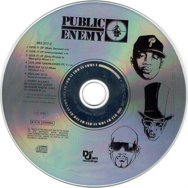 Public Enemy : Give It Up (CD, Maxi)