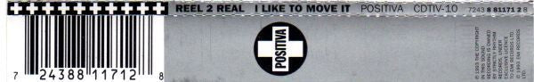 Reel 2 Real Featuring The Mad Stuntman : I Like To Move It (CD, Single)