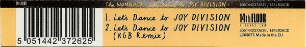 The Wombats : Let's Dance To Joy Division (CD, Single)