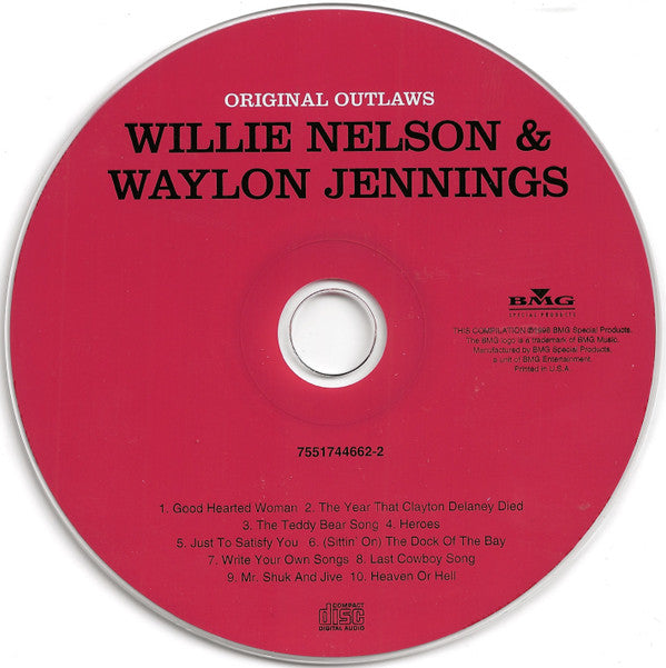 Willie Nelson & Waylon Jennings : Original Outlaws (CD, Comp)