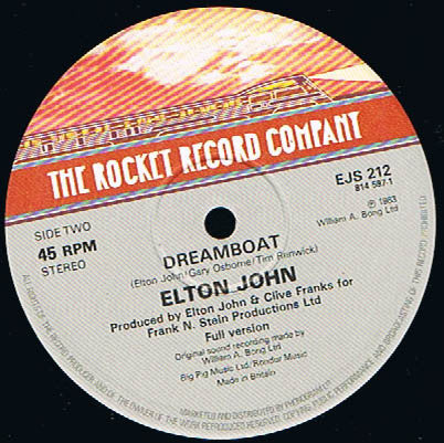 Elton John : Kiss The Bride (12")