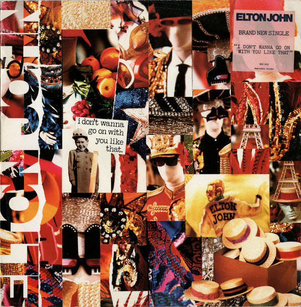 Elton John : I Don't Wanna Go On With You Like That (12", Single)