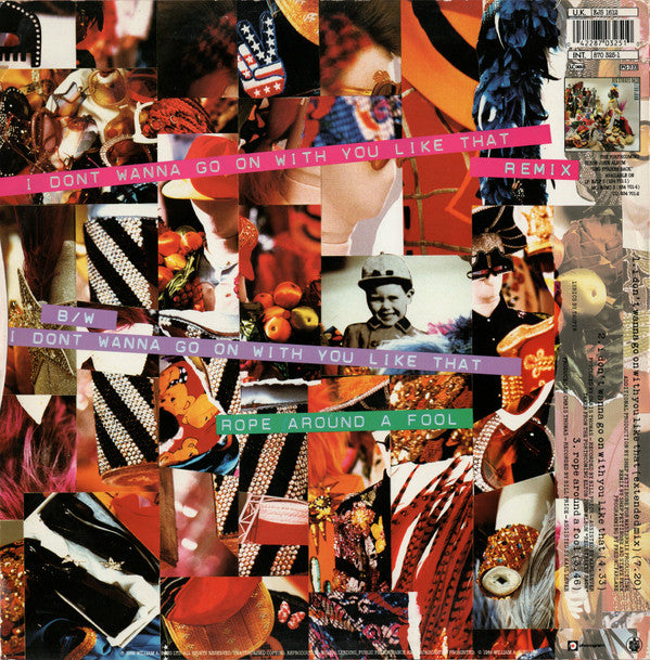 Elton John : I Don't Wanna Go On With You Like That (12", Single)