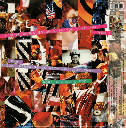 Elton John : I Don't Wanna Go On With You Like That (12", Single)