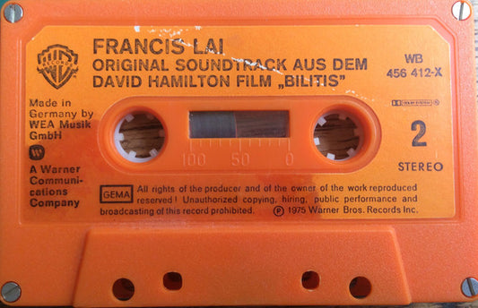 Francis Lai : Bilitis (Cass, Album)