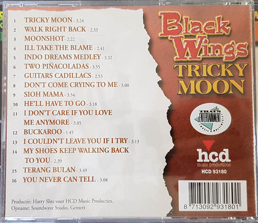 Black Wings (4) : Tricky Moon (CD, Album)