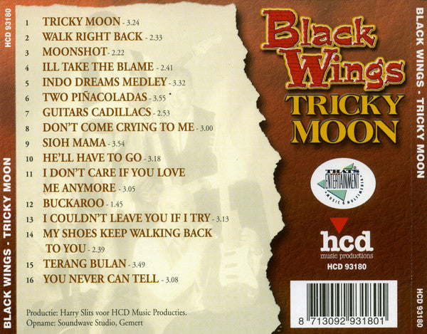 Black Wings (4) : Tricky Moon (CD, Album)