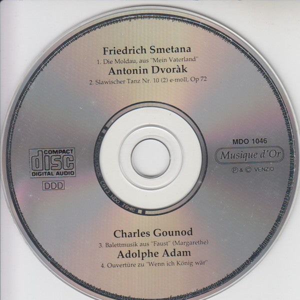 Bedřich Smetana, Antonín Dvořák, Charles Gounod, Adolphe C. Adam, London Symphony Orchestra (2), Alfred Scholz : Die Moldau - Slawischer Tanz Nr. 10 - Ballettmusik Aus "Faust" (Margarethe) - Ouvertüre Zu "Wenn Ich König Wär" (CD, Comp)