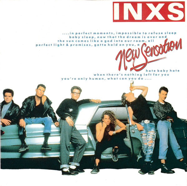 INXS : New Sensation (CD, Single, Car)