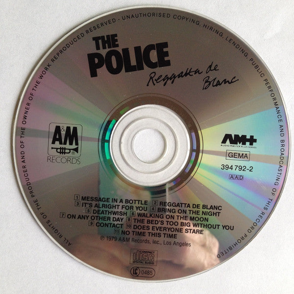 The Police : Reggatta De Blanc (CD, Album, RE)