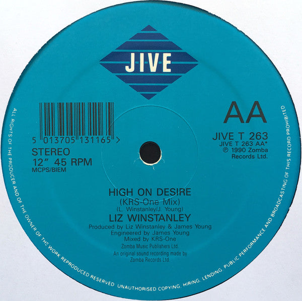 Liz Winstanley : High On Desire (12")