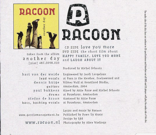 Racoon (4) : Love You More (Hybrid, DualDisc, Maxi)