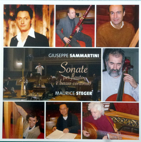 Giuseppe Sammartini / Maurice Steger : Sonate Per Flauto E Basso Continuo (CD)