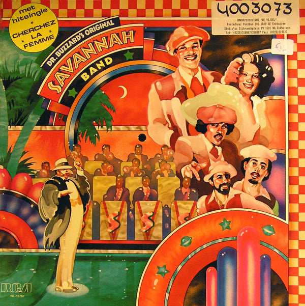 Dr. Buzzard's Original Savannah Band : Dr. Buzzard's Original Savannah Band (LP, Album)