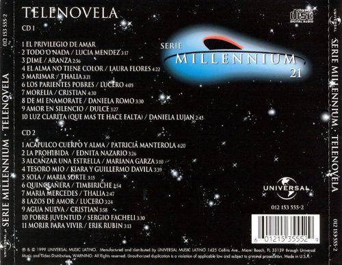 Various : Serie Millennium 21 - Telenovela (2xCD, Comp)