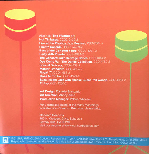 Tito Puente : Party At Puente's Place (2xCD, Comp)