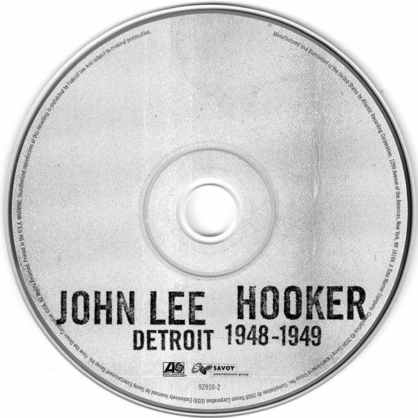 John Lee Hooker : Detroit 1948-1949 (CD, Comp)