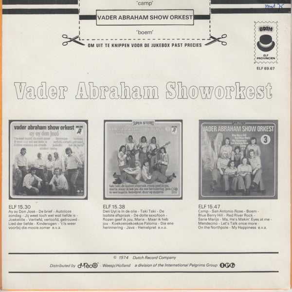 Vader Abraham Show Orkest : Camp (7", Single, Mono)