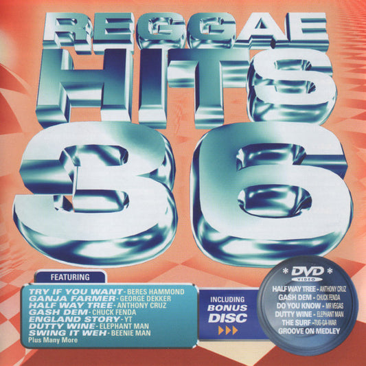 Various : Reggae Hits 36 (CD, Comp + DVD)
