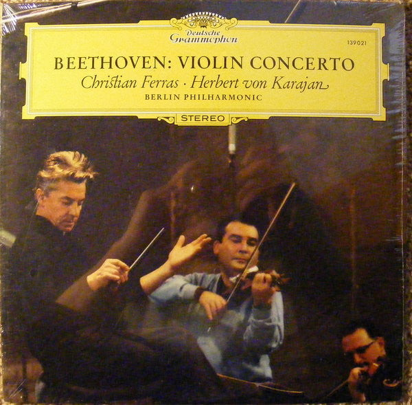 Ludwig Van Beethoven, Christian Ferras, Herbert von Karajan, Berliner Philharmoniker : Violinkonzert D-Dur (LP, RE, Pho)