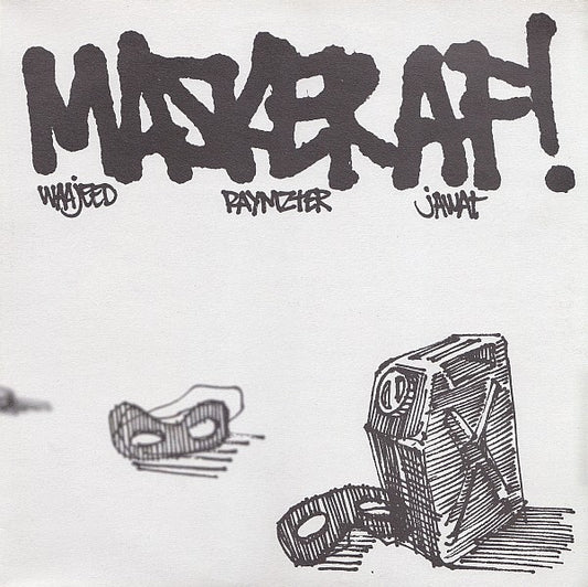 Waajeed, Raymzter & Jawat : Masker Af (12", Promo)