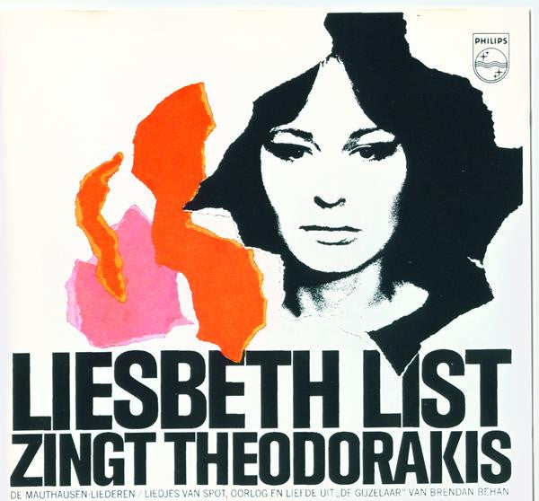 Liesbeth List Zingt  Mikis Theodorakis : Liesbeth List Zingt Theodorakis (CD, Album, RE)