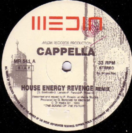 Cappella : House Energy Revenge (Remix) (12")