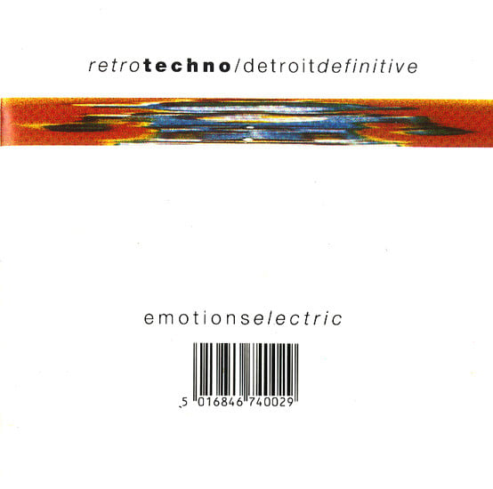 Various : Retro Techno / Detroit Definitive - Emotions Electric (CD, Comp)