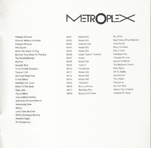 Various : Retro Techno / Detroit Definitive - Emotions Electric (CD, Comp)